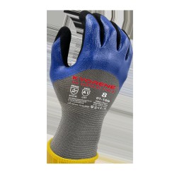 Gants milieux huileux antibactérien