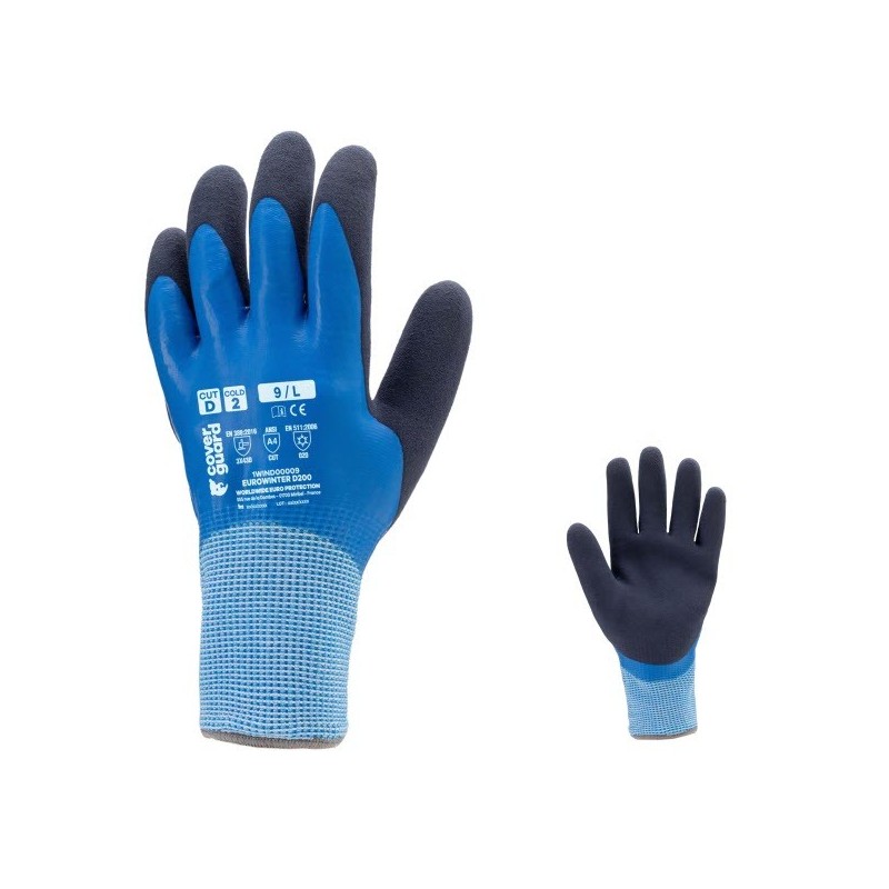 Gants hiver anticoupure