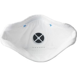 Filtre FFP3 à valve pliable