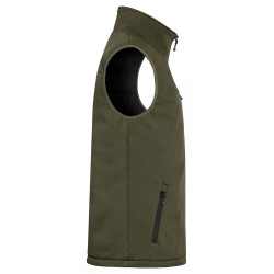 Bodywarmer softshell doublé