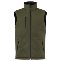 Bodywarmer softshell doublé