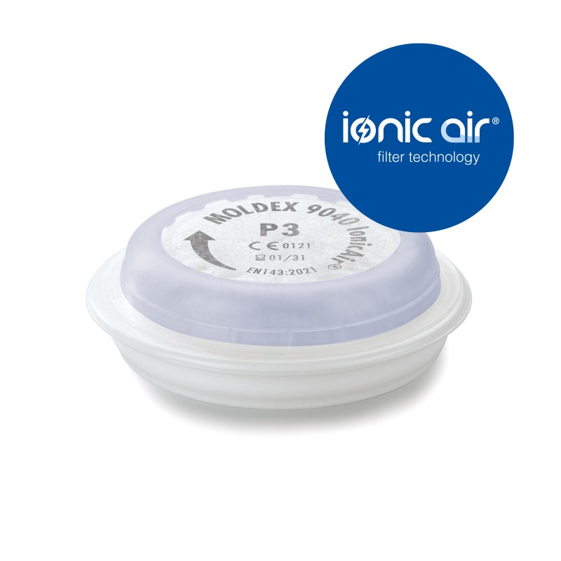 Filtre P3R Ionic 30% plus respirant que la référence 9030