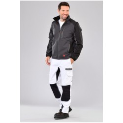Pantalon BATIWORK Blanc