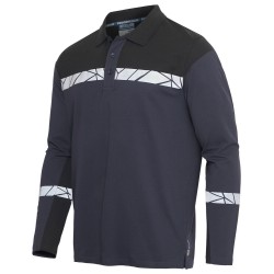 Polo piqué Progression manches longues