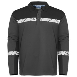Polo piqué Progression manches longues