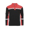 Polo piqué Progression manches longues