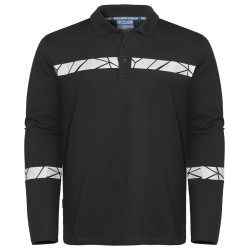 Polo piqué Progression manches longues