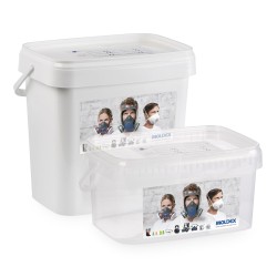 Boite de stockage pour masque complet ou demi-masque