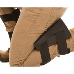 Protection genoux position accroupie