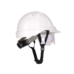 Casque avec lunettes intégrées