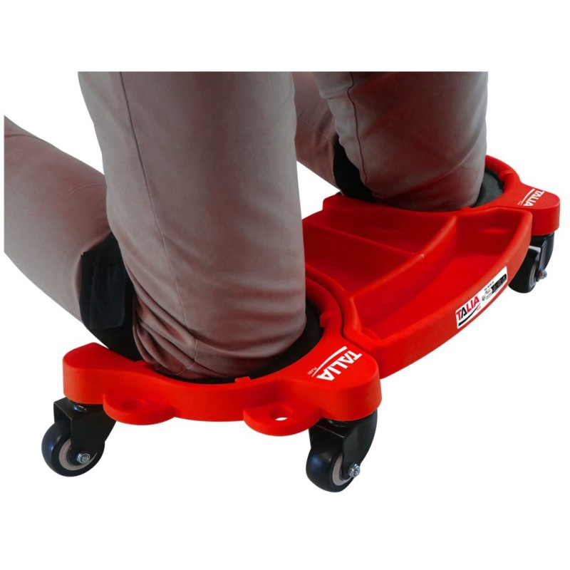 Support genoux à roulettes