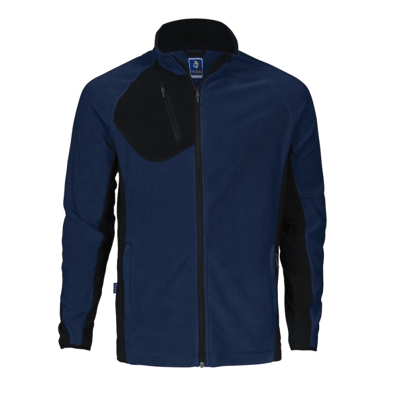 Veste micropolaire Prio bicolore