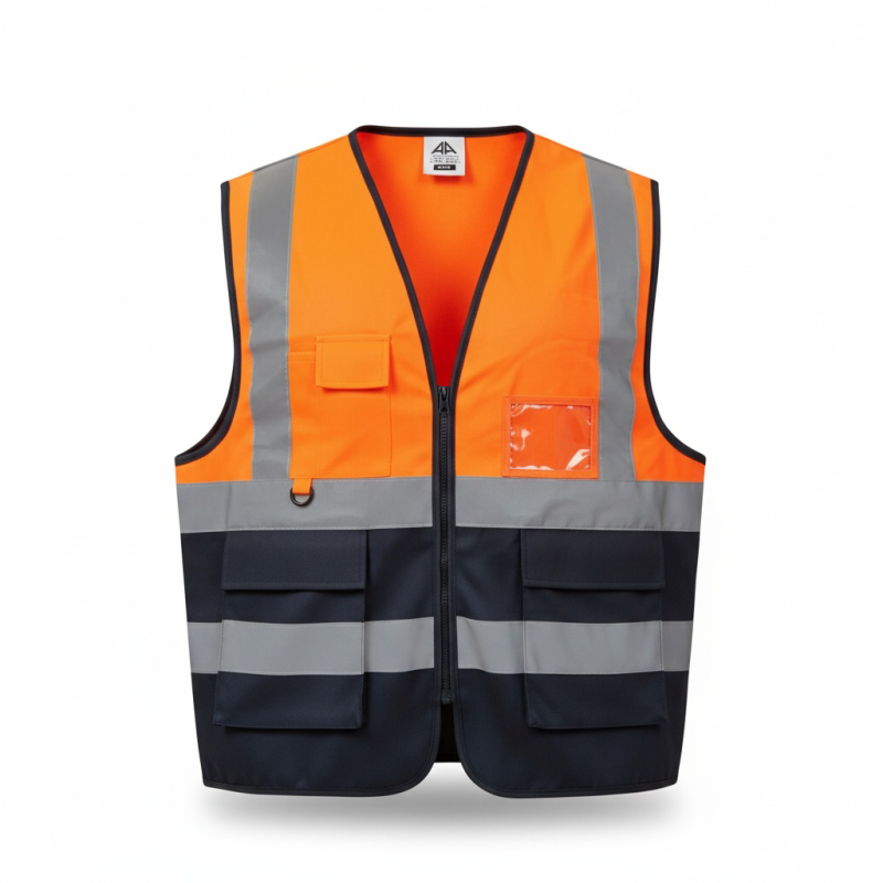 Lot de Gilet haute visibilité zippé