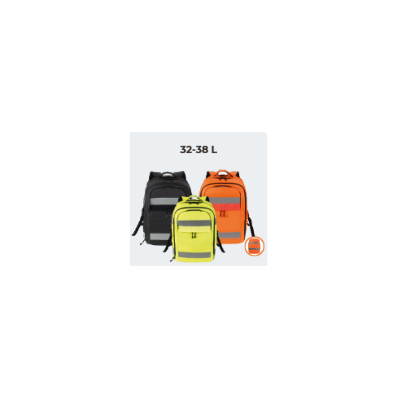 Sac à dos Haute visibilité 32-38 Litres