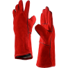 Gants soudeur rouge