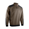 Sweat molleton renforcé avec col camionneur