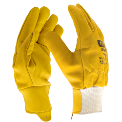Gants cuir anticoupure