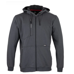 Sweat molleton zippé à capuche