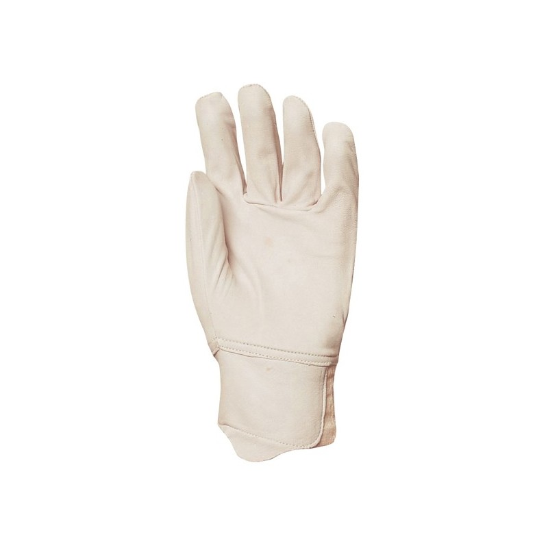 Gants cuir avec protège artère