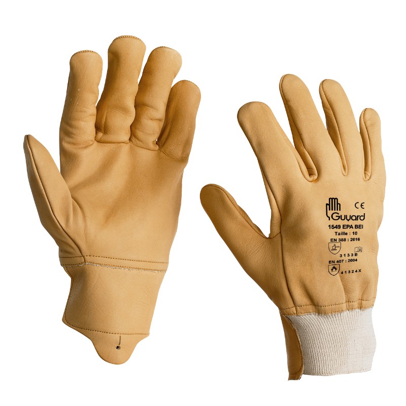 Gants cuir hydrofuge 1549EPABEI