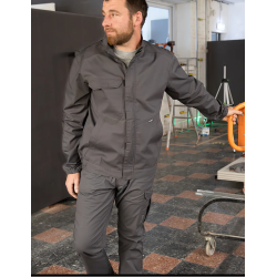 Veste de travail ripstop sans métal