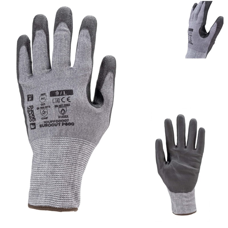 Gants anticoupure Niveau F et chaleur de contact