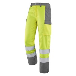 •706 : Jaune fluo/Gris acier